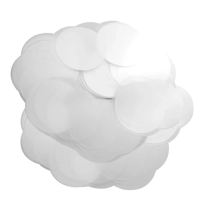 500 Sets 1.25 inch 32mm Pin Back Button Parts, Plastic/Metal Button, Clear Film, Machine NOT Included - Image 3