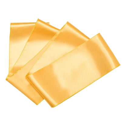 Stretch Spandex Chair Sashes Bows, Fitting Wedding, Holiday, Banquet, Party, Celebration Chair Decoration (50 PCS Gold) - Image 2