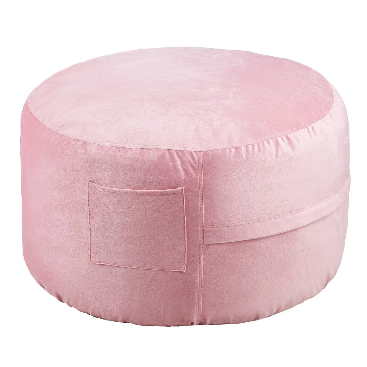 Bean Bag Chair,91 cm Round Bean Bag Chair with Removable and Washable Cover, 25D Memory Foam Filled with Soft and Smooth Dutch Velvet, Bean Bag for Bedroom or Playroom, Blue - Image 2