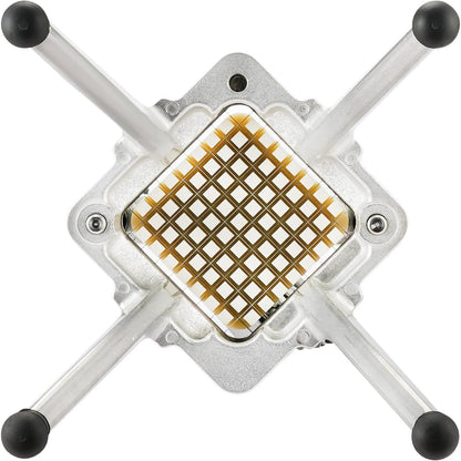 Commercial Vegetable Fruit Chopper 3/8 Inch Blade Heavy Duty Stainless Steel Food Dicer French Fry Cutter Onion Slicer for Potato Tomato Peppers Mushroom Silver - Image 5