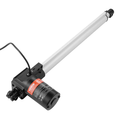 Linear Actuator 12V, 16 Inch Heavy Duty 1320lbs/6000N Linear Actuator, 0.19"/s Linear Motion Actuator with Mounting Bracket & IP44 Protection for Electric Door Industrial Machinery Vessels Cargo - Image 4