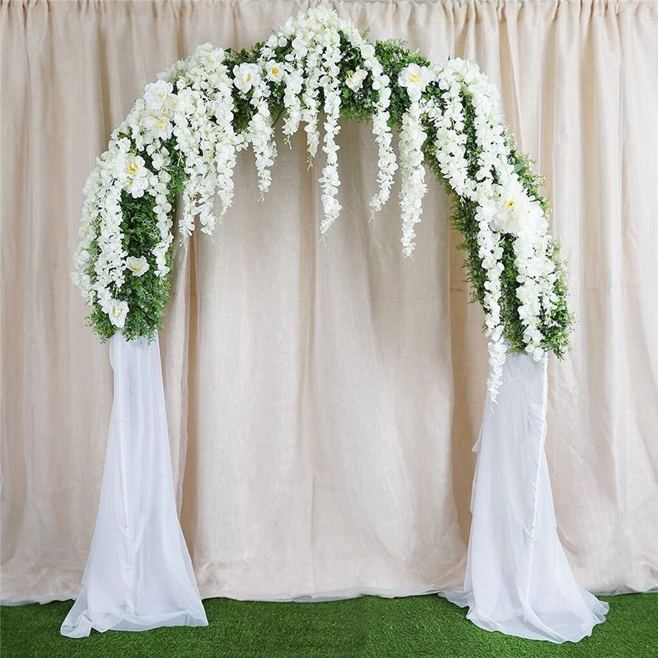 Rustproof Metal Garden Patio Arch Rose Arbour Archway Climbing Plant Trellis AU - Image 7