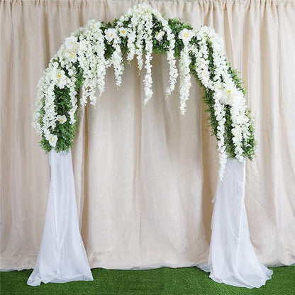 Rustproof Metal Garden Patio Arch Rose Arbour Archway Climbing Plant Trellis AU - Image 7