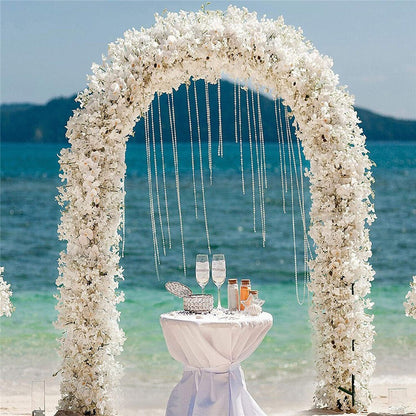 Rustproof Metal Garden Patio Arch Rose Arbour Archway Climbing Plant Trellis AU - Image 9