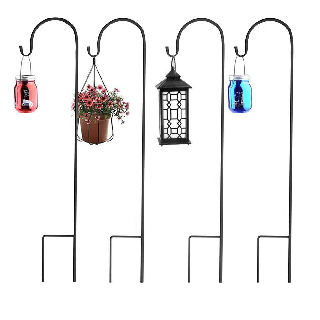 Set of 8 Anti-Wind Shepherd Hooks for Garden and Wedding Decorations - Image 2