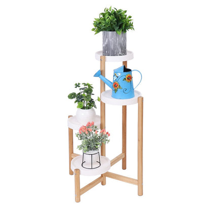 4-Tier Plant Stand Corner Flower Pot Holder - Image 2