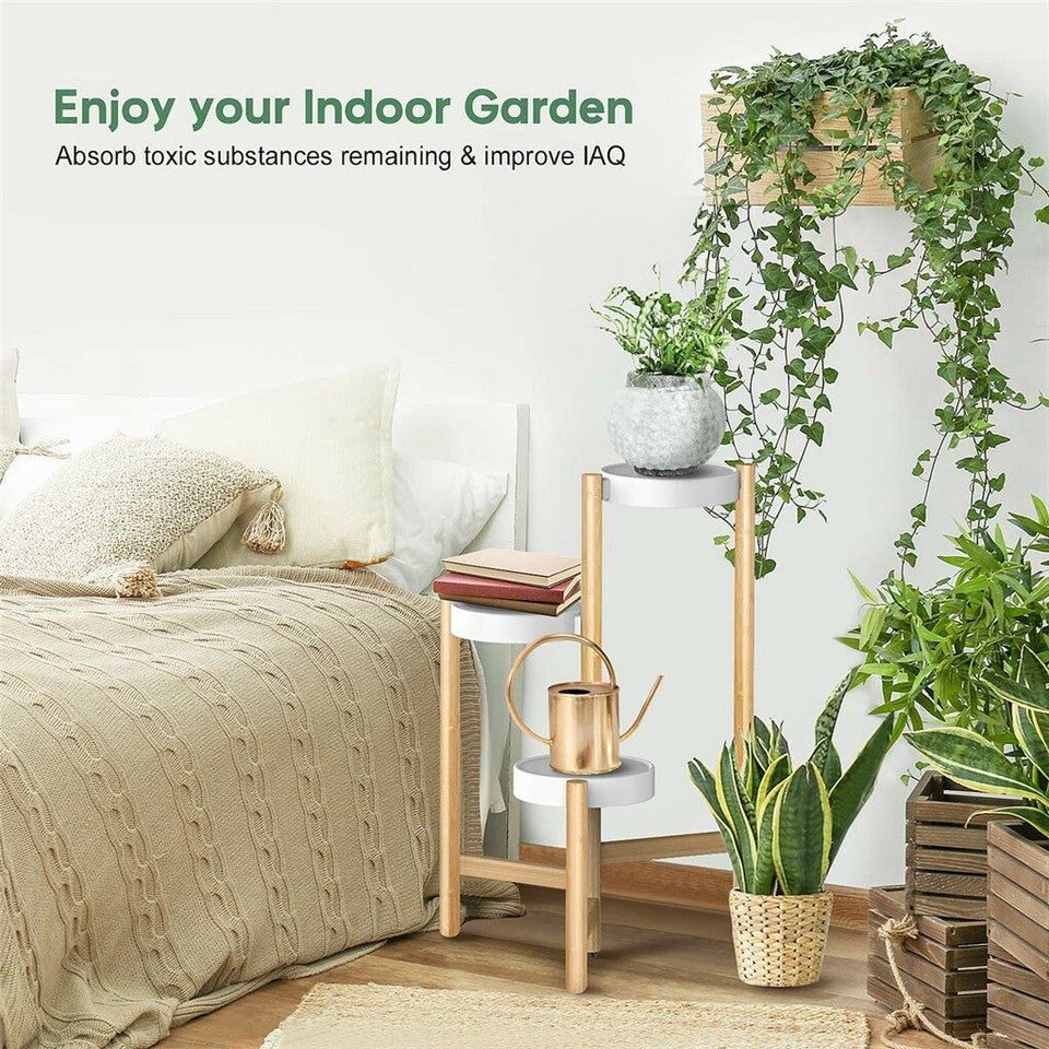 3 Tier Bamboo Plant Stand - Image 4