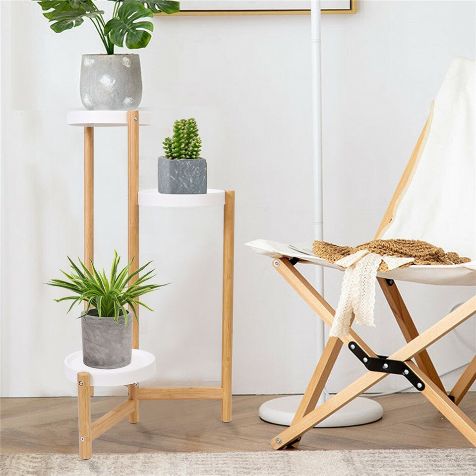 3 Tier Bamboo Plant Stand - Image 5