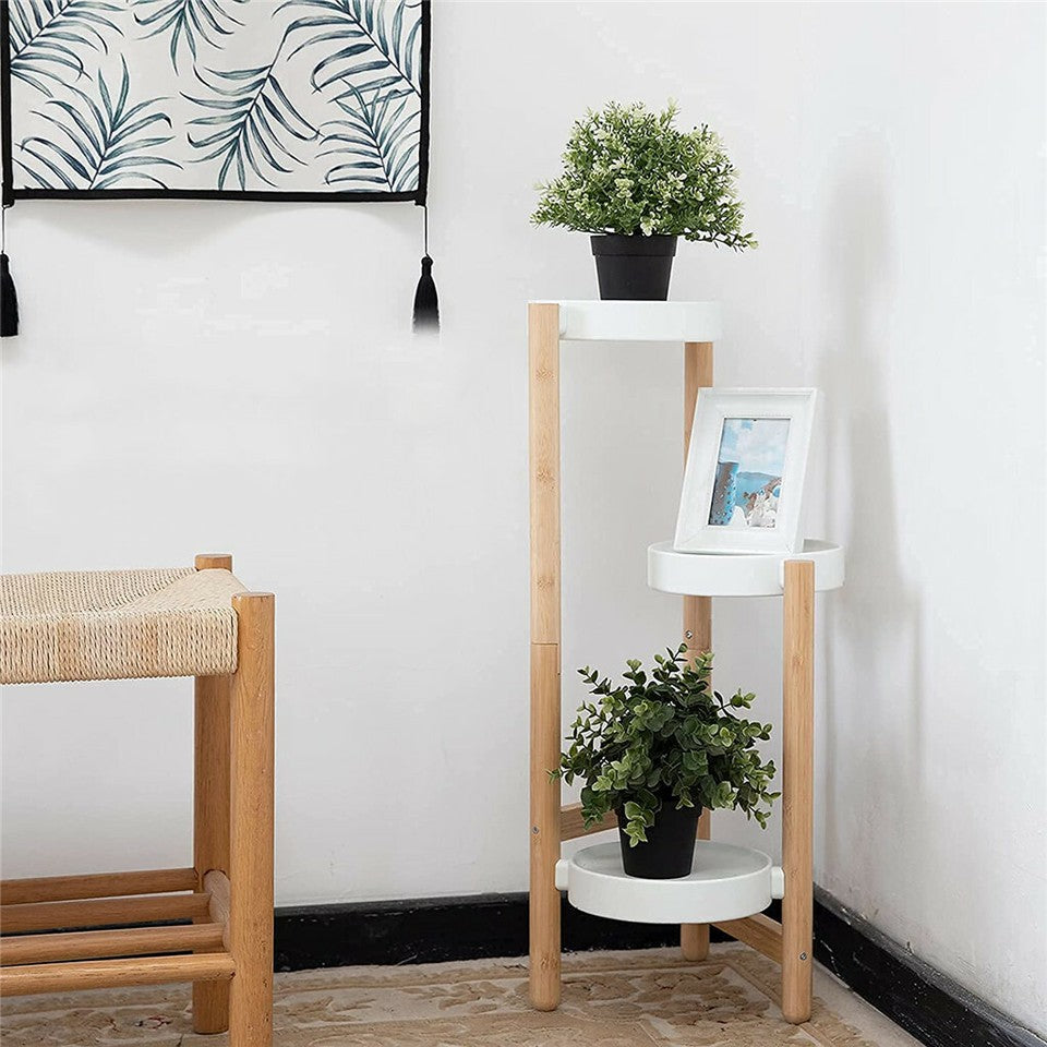 3 Tier Bamboo Plant Stand - Image 6
