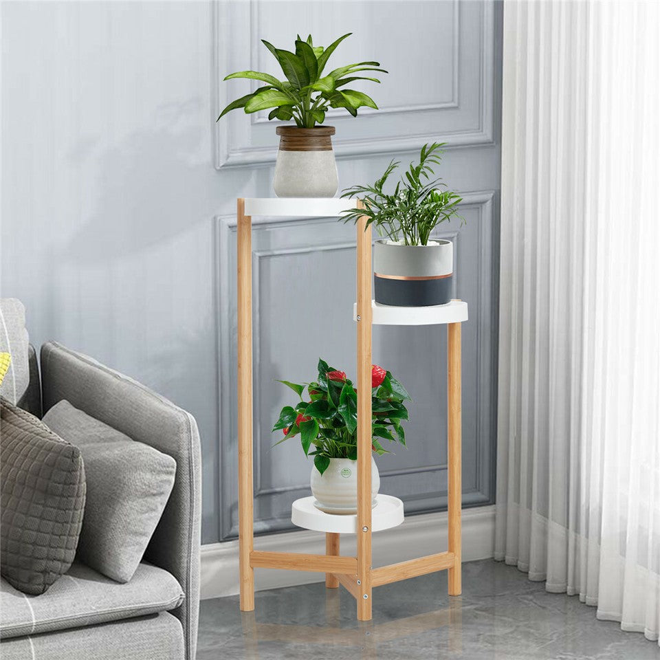 3 Tier Bamboo Plant Stand - Image 7