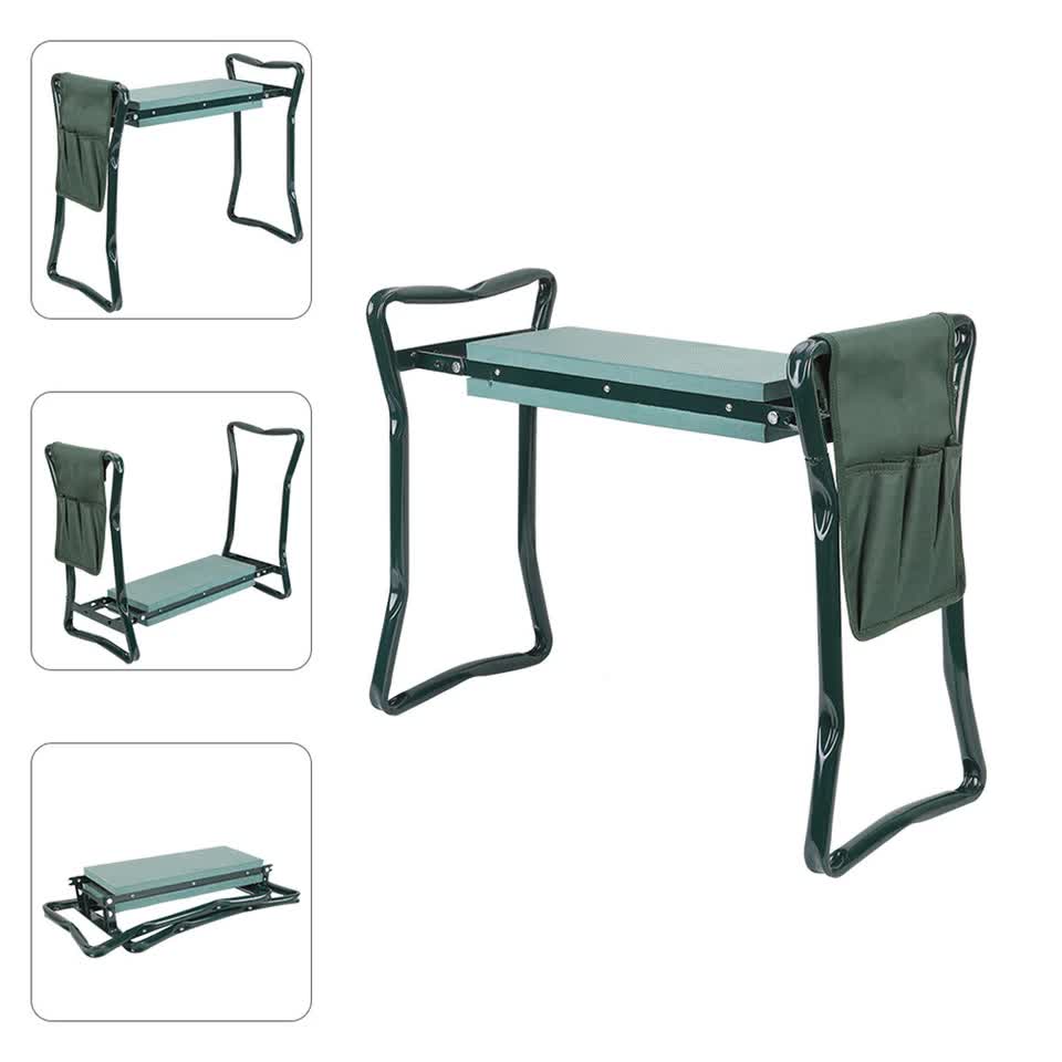 Garden Kneeler PRO Thick EVA Folding Kneeling Pad Seat Padded Stool Gardening Be - Image 8
