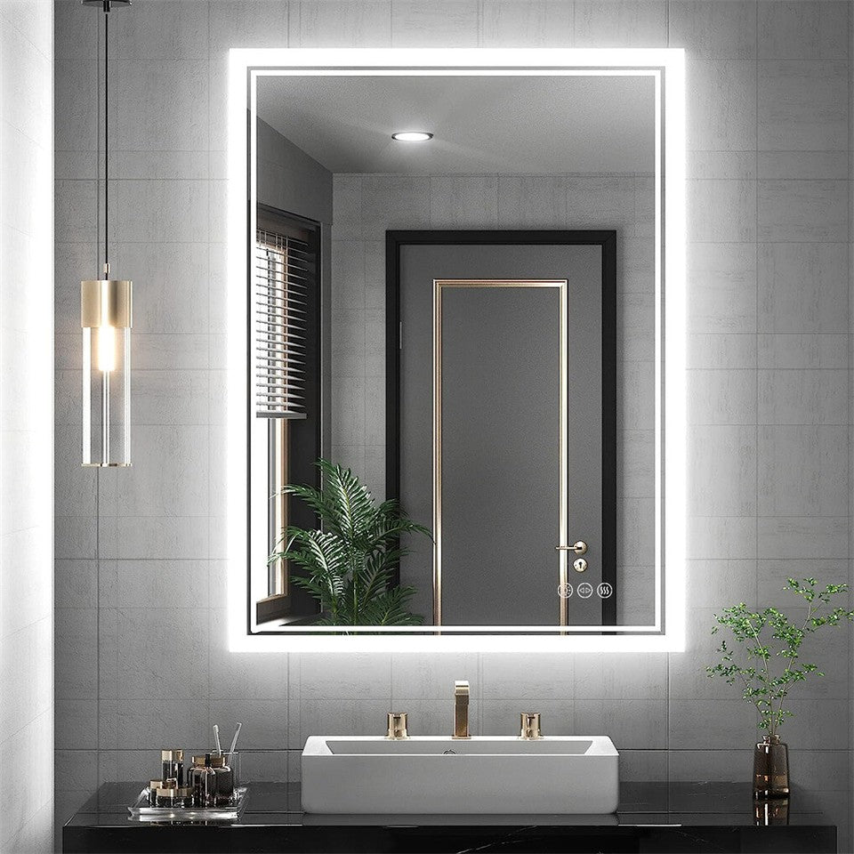 LED Anti-Fog Wall-Mounted Bathroom Mirror - Image 3