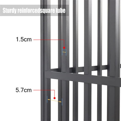 Heavy Duty Dog Cage with Lock & Bottom Tray XXL - Image 8