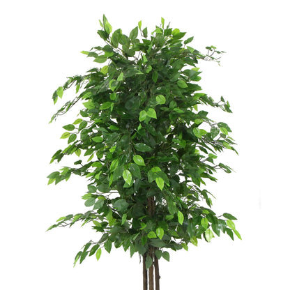 Artificial Ficus Tree 180cm Nearly Natural UV Resistant - Image 2