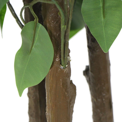 Artificial Ficus Tree 180cm Nearly Natural UV Resistant - Image 7