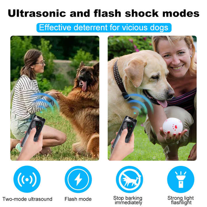 Ultrasonic Dog Repeller – High-Power, Flash Mode, Effective Outdoor Use for Controlling Aggressive Dogs - Image 4