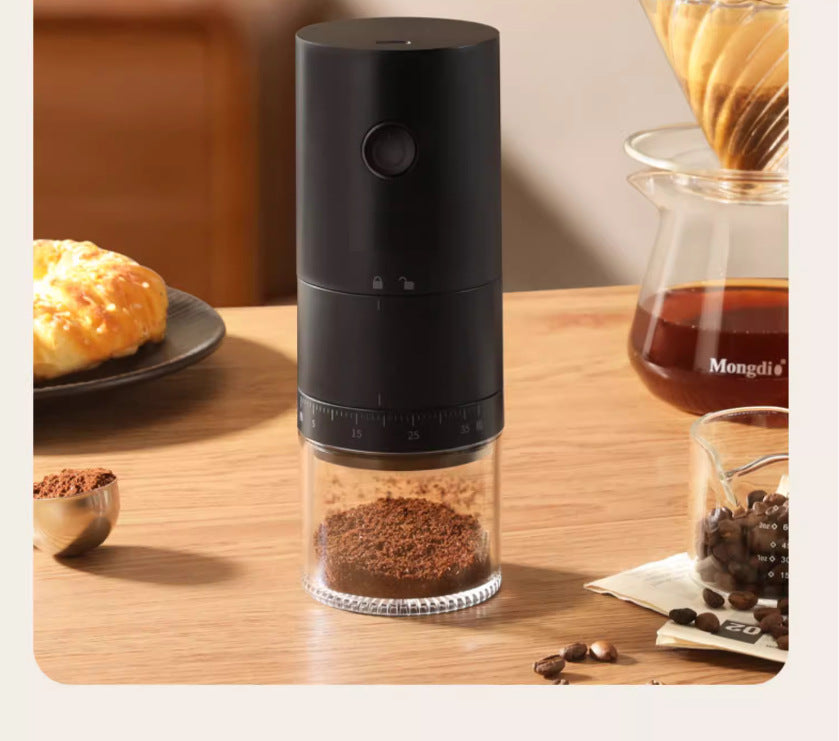 Portable Electric Coffee Grinder - 1500mAh Battery, 30-Mesh Fine Grind, USB-C Charging - Image 3