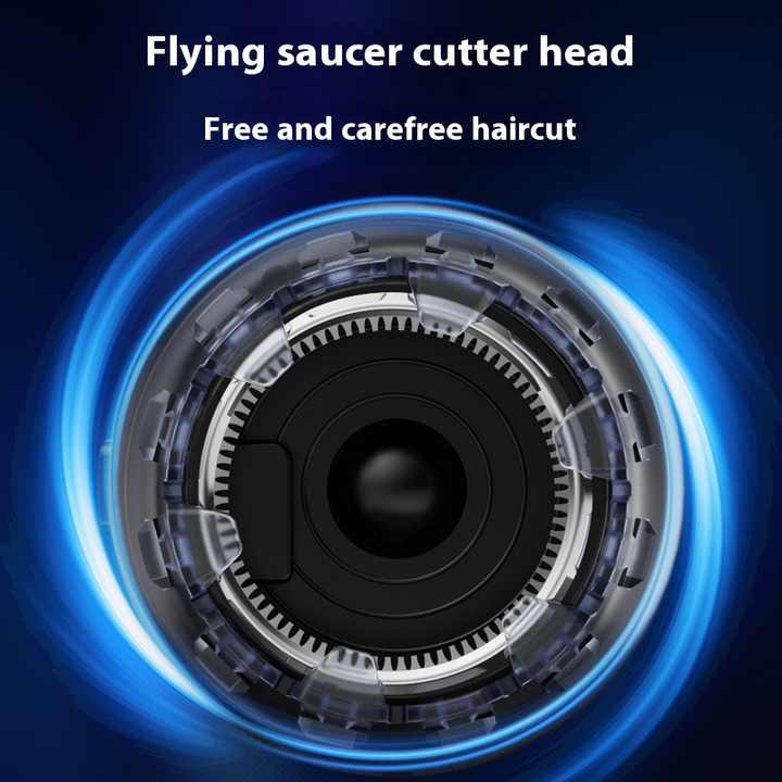 Ergonomic Cordless Hair Clipper with LCD Display - USB-C Rechargeable Head Shaver - Image 3