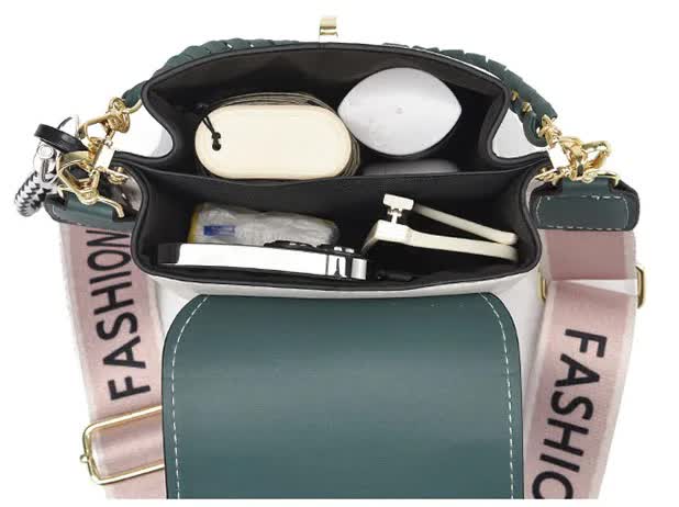 Pink Stylish Korean Minimalist Crossbody Bag - Elegant Small Square Shoulder Bag with Phone Pocket - Image 7
