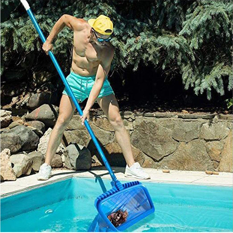 Blue Deep-Water Pool Skimming Net - Durable Cleaning Tool for Pool Maintenance (Pole not included) - Image 4