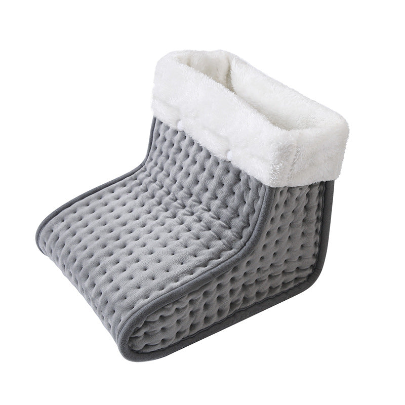 Premium Electric Foot Warmer - Fast Heating Pad with 9 Temperature Levels & 4 Timer Settings, Ultra-Soft Washable Lining for Home & Office