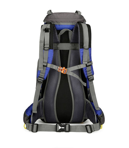Red 36-55L Outdoor Hiking Backpack - Durable Water Resistant Travel Bag for Trekking, Camping, and Adventure - Image 5