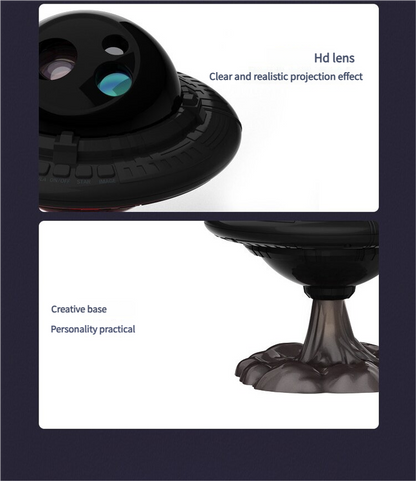 Flying Saucer Starry Sky Projection Lamp - Ambient Mood Light - Image 6
