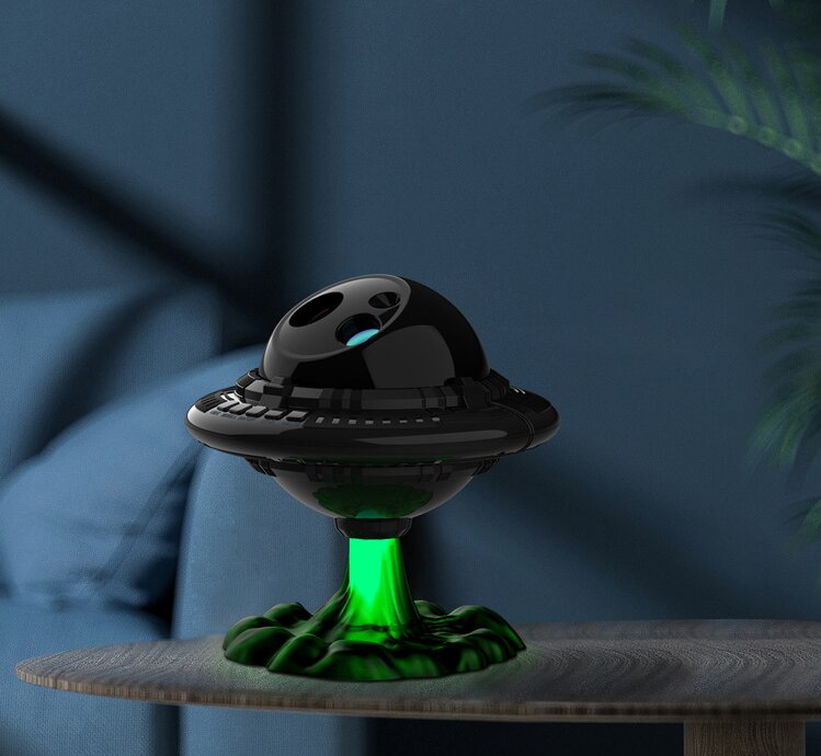 Flying Saucer Starry Sky Projection Lamp - Ambient Mood Light - Image 7