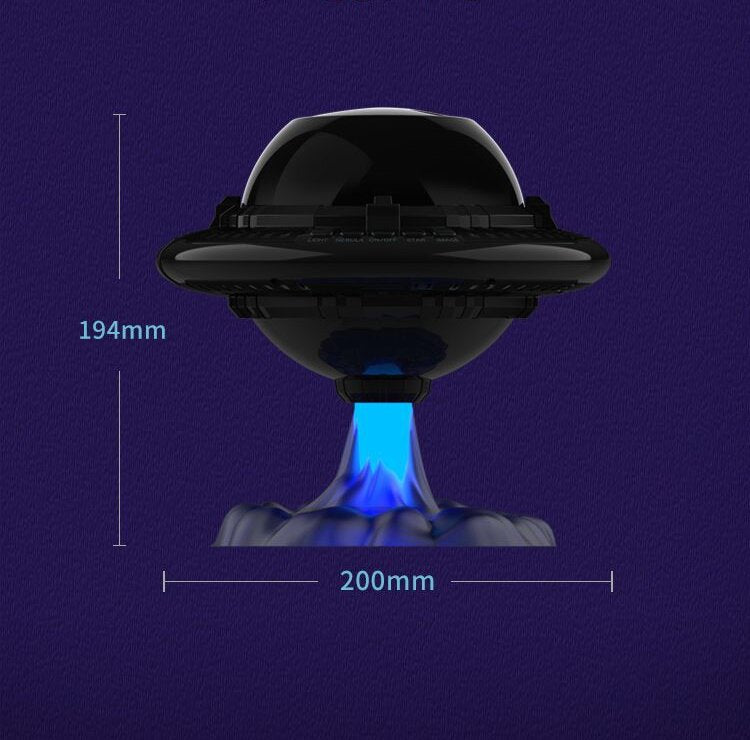 Flying Saucer Starry Sky Projection Lamp - Ambient Mood Light - Image 8