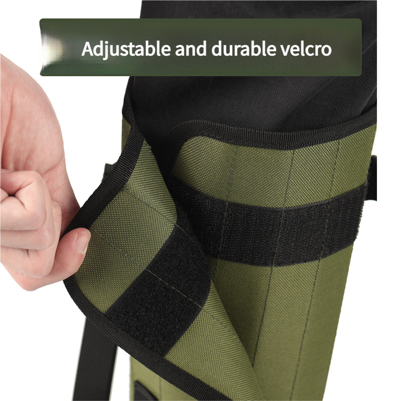 Outdoor Anti-Snake Bite Leg Guards - Hiking Camping Knee Protectors, Snow Shoe Covers, Leg Sleeves, Green - Image 5