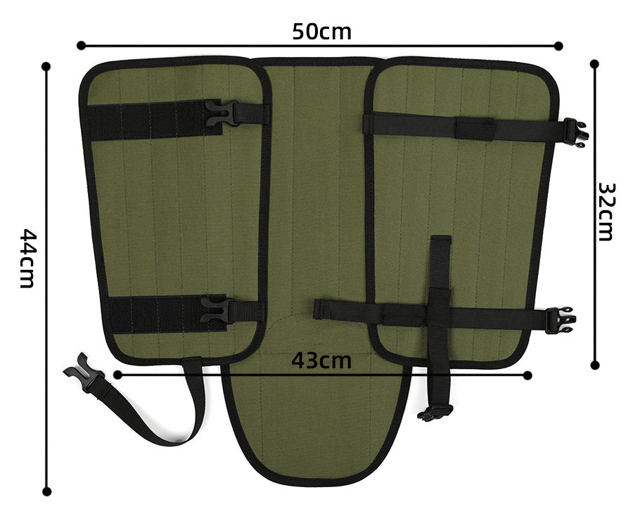 Outdoor Anti-Snake Bite Leg Guards - Hiking Camping Knee Protectors, Snow Shoe Covers, Leg Sleeves,Camouflage - Image 7