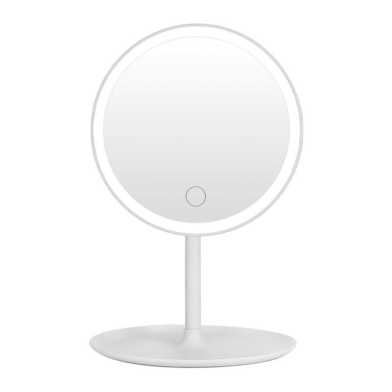 3PCS LED Makeup Mirror with Lights - Portable Tabletop Vanity Mirror, INS Style, Pink - Image 7