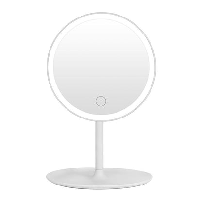 3PCS LED Makeup Mirror with Lights - Portable Tabletop Vanity Mirror, INS Style, Pink - Image 7