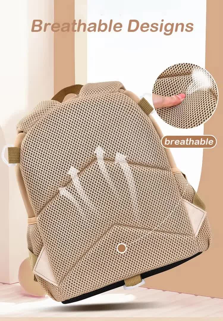 Khaki Rabbit Cute Animal  Kids Backpack - Lightweight Toddler School Bag - Soft 3D Cartoon Daypack for Kindergarten & Childcare- Boys Girls Ages 1-3 - Image 6