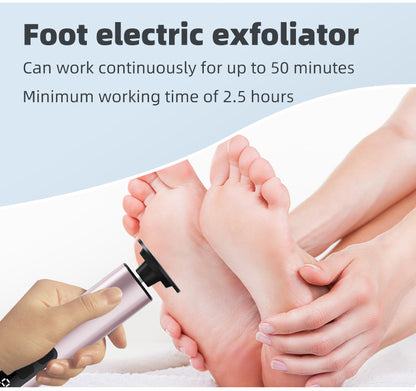 Purple Professional 2-in-1 Electric Foot Callus Remover and Manicure Kit - 9 Speeds Rechargeable Electronic Foot File with LCD Display - Professional Pedicure Tool for Dead Skin and Nail Care - Image 7