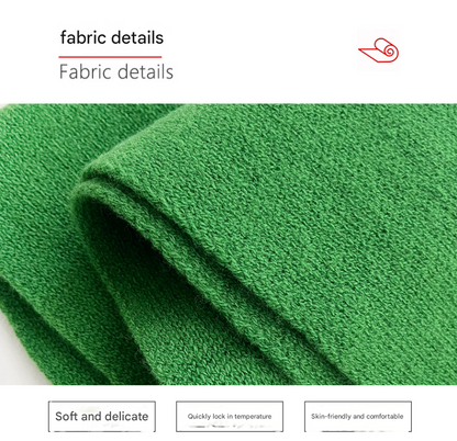 Orange Luxurious 100% Wool Scarf for Women and Men - Soft, Warm, and Stylish - Image 3