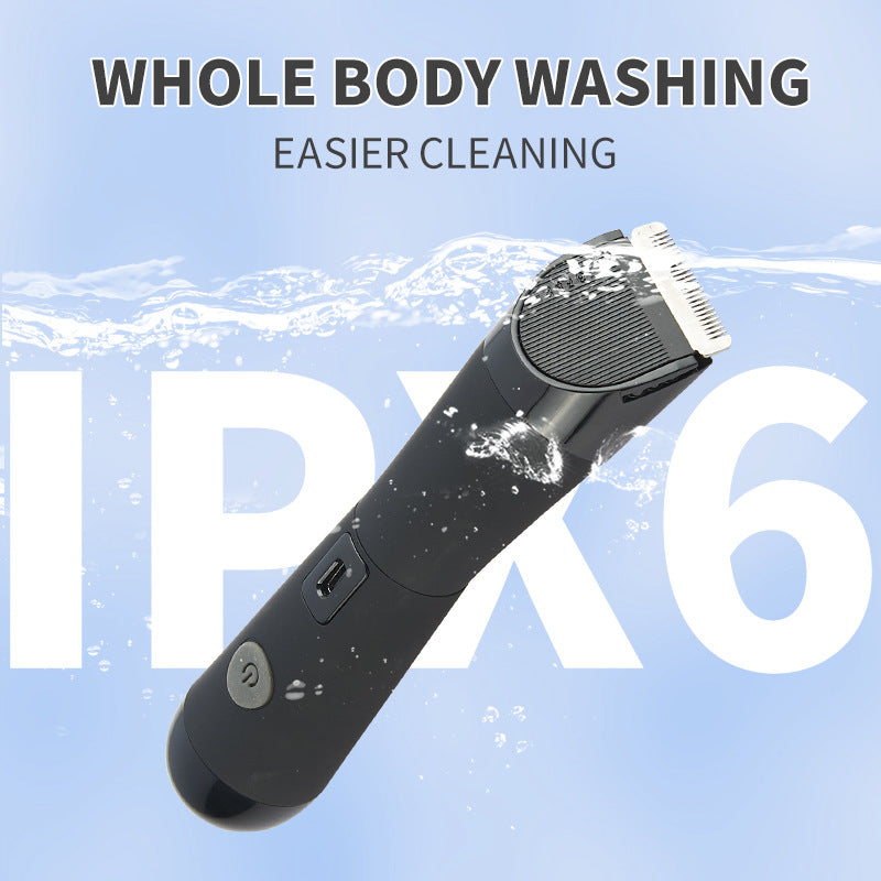 Black Electric Shaver for Women - Painless Hair Remover with USB Charging - Image 5