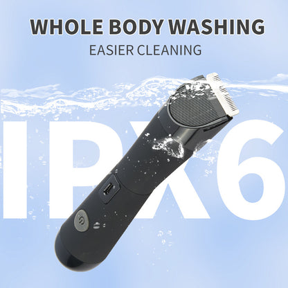 Black Electric Shaver for Women - Painless Hair Remover with USB Charging - Image 5
