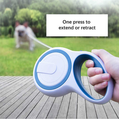 Coffee 5M Pet Leash Retractable - Tangle-Free, Extendable Pet Leash for Walking - Image 2