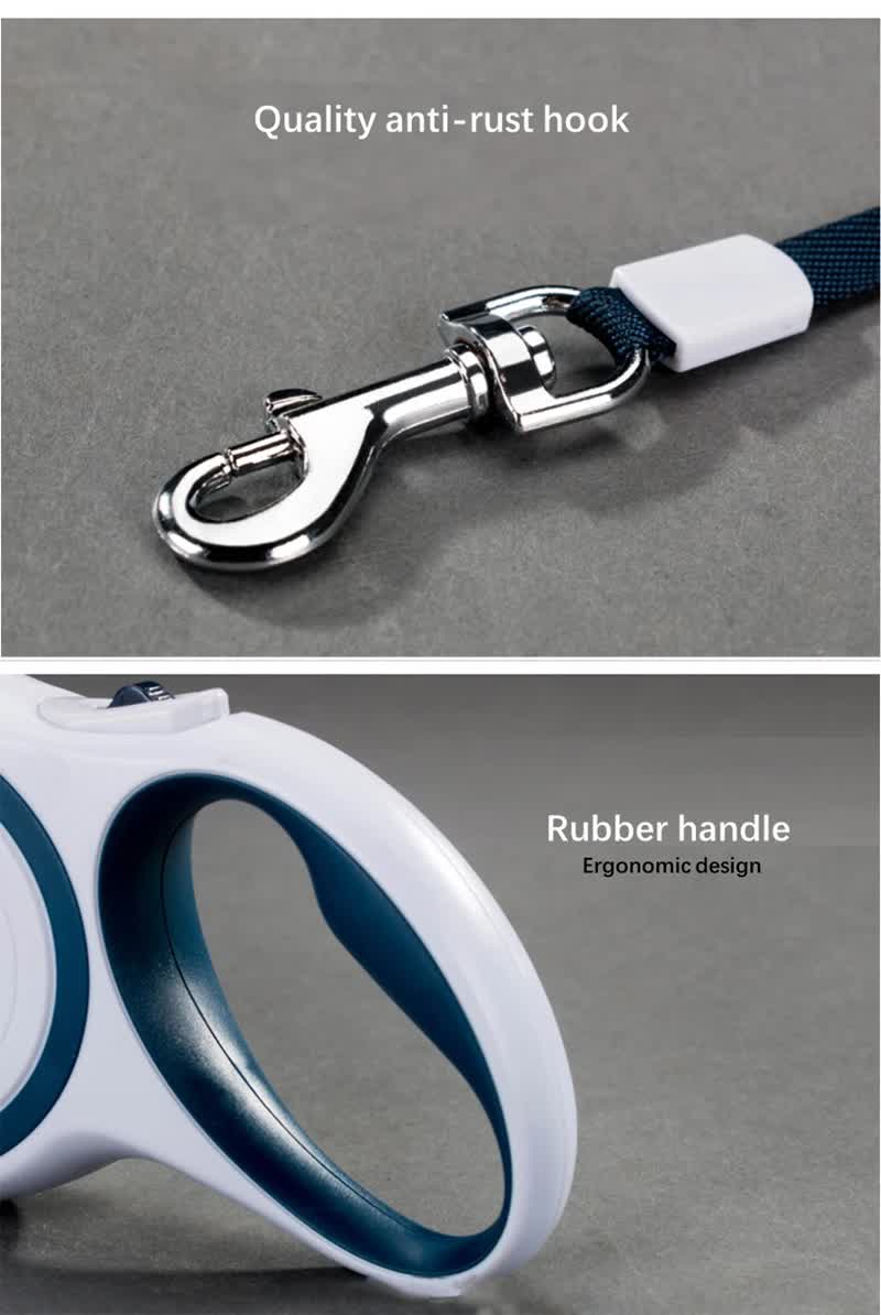 Coffee 5M Pet Leash Retractable - Tangle-Free, Extendable Pet Leash for Walking - Image 6