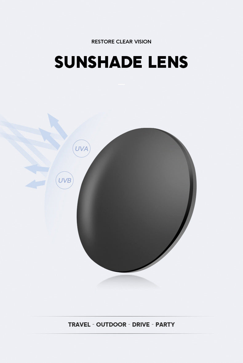 Gold + Black 2-PCS Retro Oval Sunglasses with UV Protection for Men & Women - Image 2