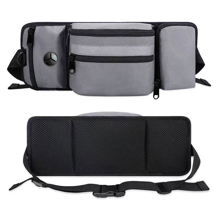 Multi-Function Dog Training Belt Bag with Water Bottle Holder - Grey - Image 3
