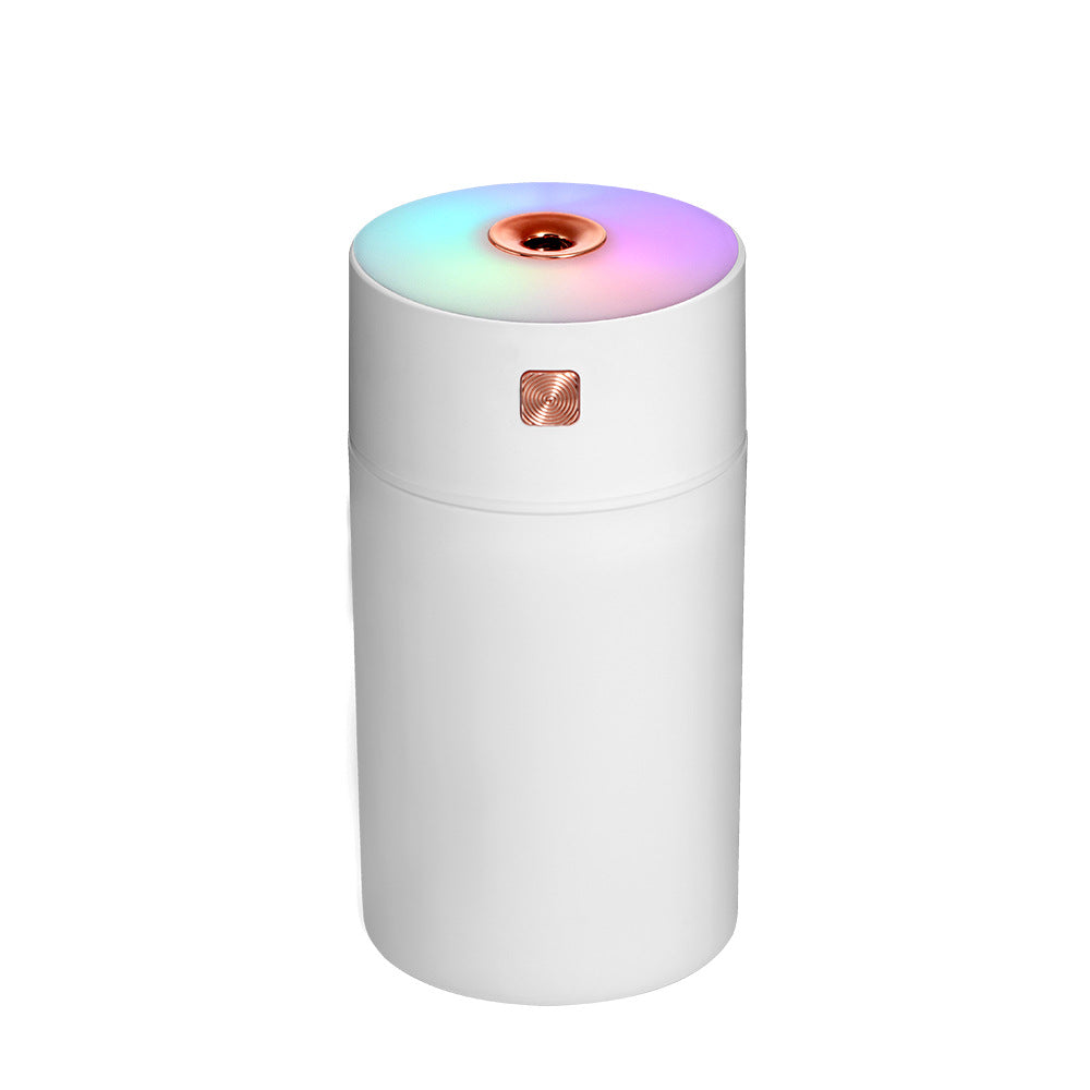 White 300ml USB Air Humidifier - Quiet Mini Humidifier for Bedroom, Office, Car - Image 2