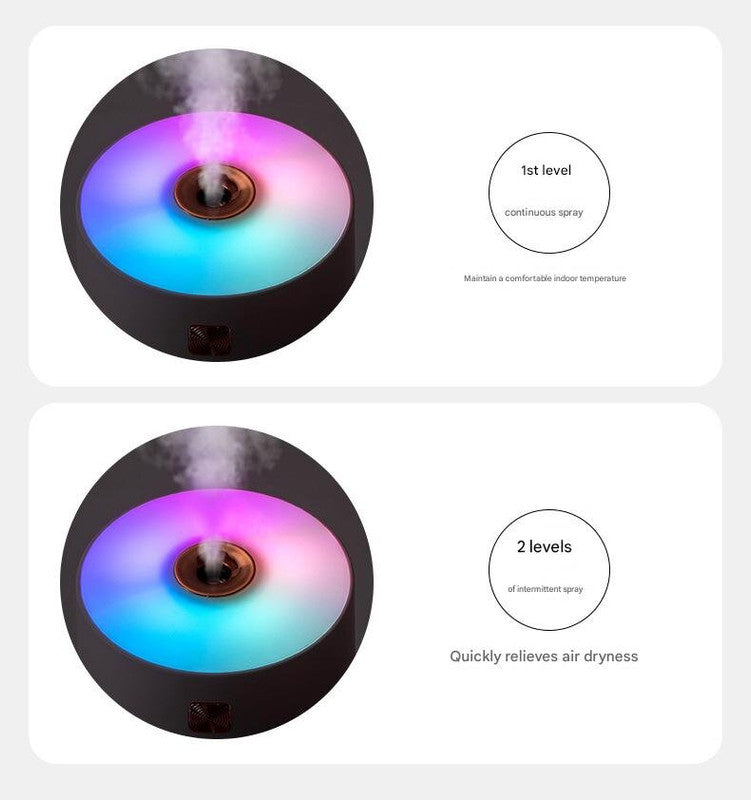 White 300ml USB Air Humidifier - Quiet Mini Humidifier for Bedroom, Office, Car - Image 4