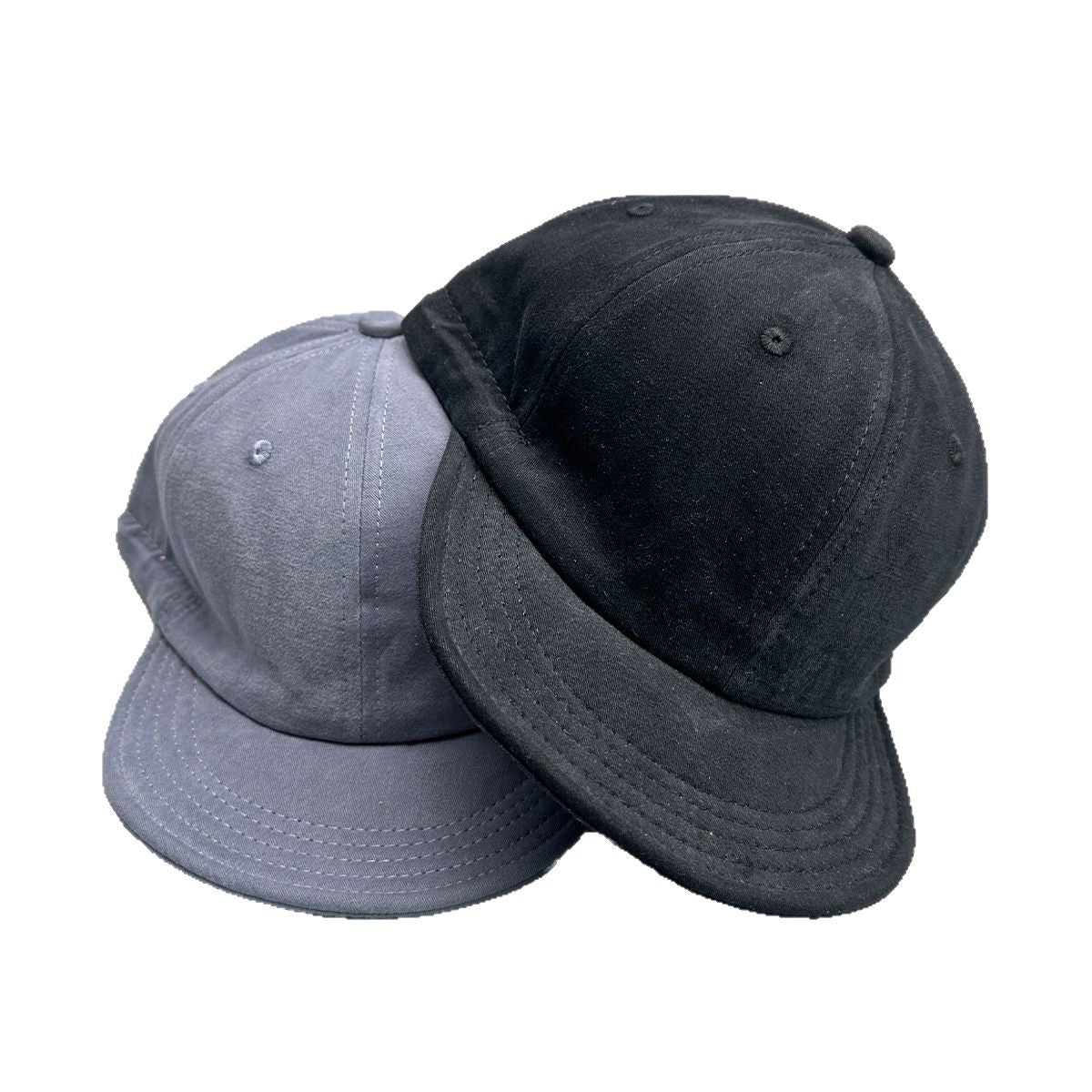 Black Minimalist Baseball Cap - Unisex Retro Streetwear Hat - Image 3