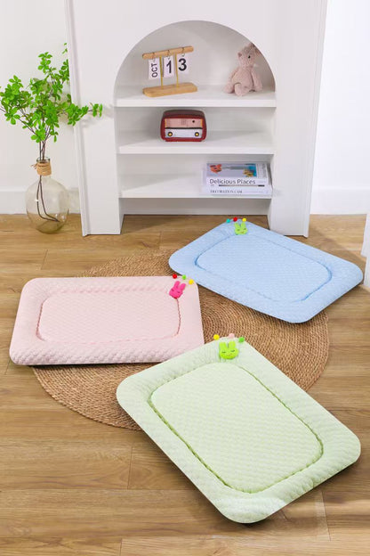 Pink Breathable Cooling Pet Mat - Ice Bean Summer Bed for Small Dogs (S : 35x47cm) - Image 3