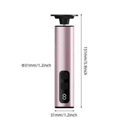 Purple Rechargeable Electric Foot File with 9 Speed Settings - Callus Remover for Smooth Feet - Image 7