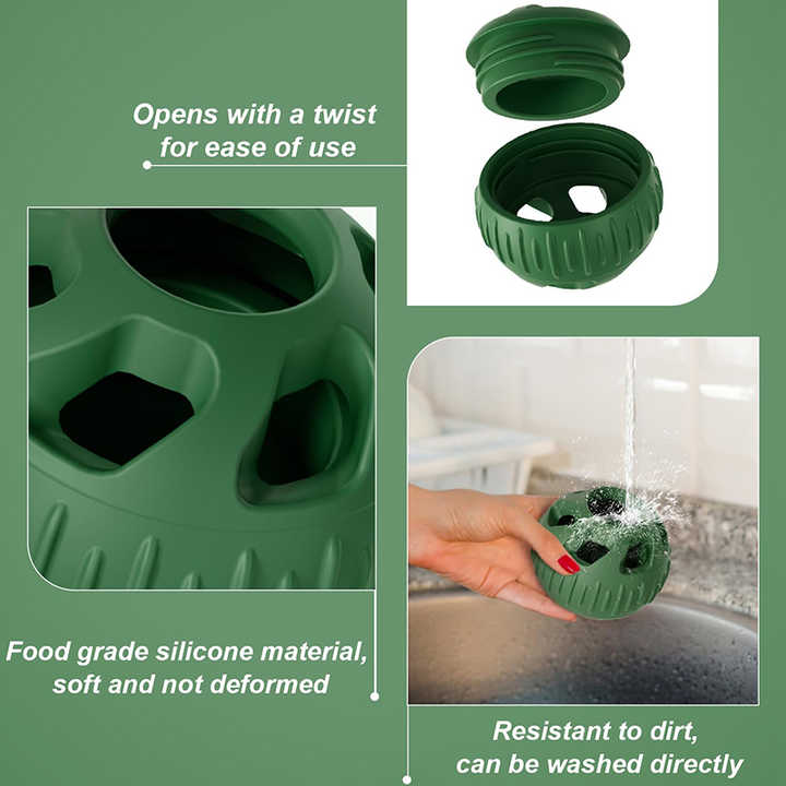 Red Ball and Black Mold Pet Treat Dispensing Ball and Molding Set - Silicone Dog Chew Toy for Teeth Cleaning and Boredom Relief - Image 6