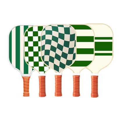 Set 1 White  And Green T700 Carbon Fiber Pickleball Paddle Set - 2 Paddles, 4 Balls, and Portable Carry Bag for Adults and Students - Image 2