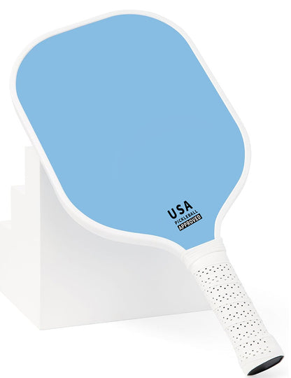 Pink Fiberglass Pickleball Paddle - Lightweight 215g with Anti-Slip TPU Grip for Outdoor Sports - Image 5